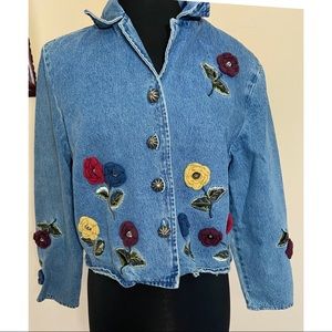Vintage Christopher & Banks Jean jacket